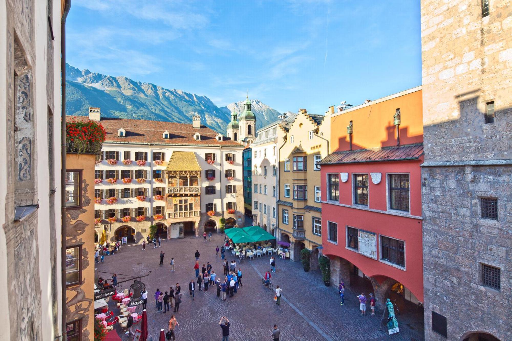 Absteige Innsbruck- Zentrale Ferienapartments mit Balkon und Gartennützung Exterior foto